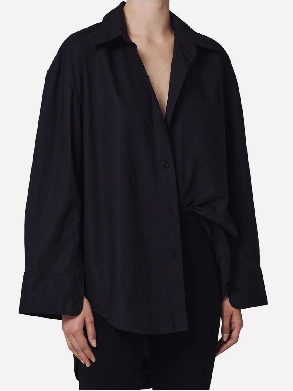 Citizens of Humanity Oversized Poplin Button Down Shirt